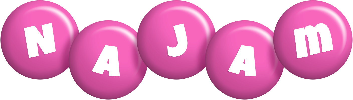 Najam candy-pink logo