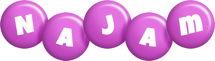Najam candy-purple logo