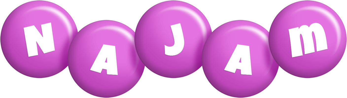 Najam candy-purple logo