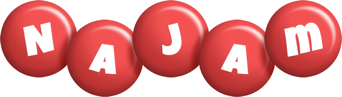 Najam candy-red logo
