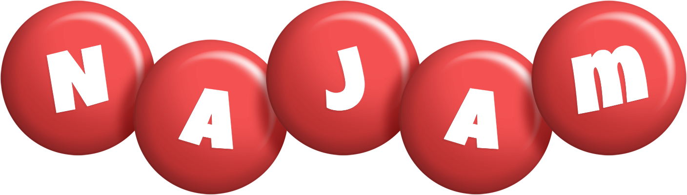 Najam candy-red logo