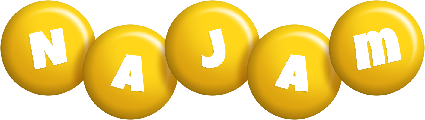 Najam candy-yellow logo