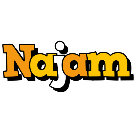 Najam cartoon logo