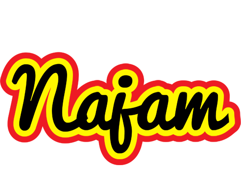 Najam flaming logo