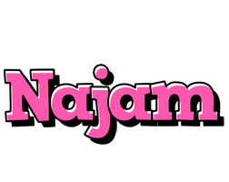 Najam girlish logo