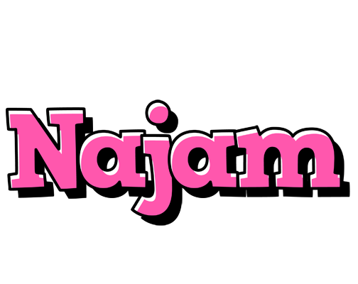 Najam girlish logo