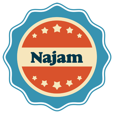 Najam labels logo