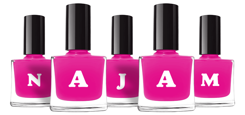 Najam nails logo