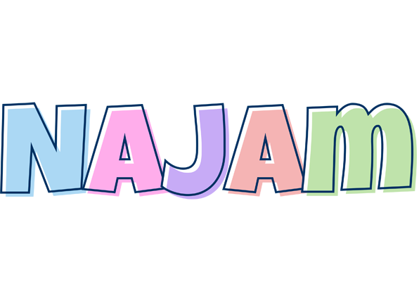 Najam pastel logo