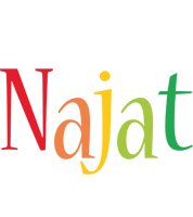 Najat birthday logo