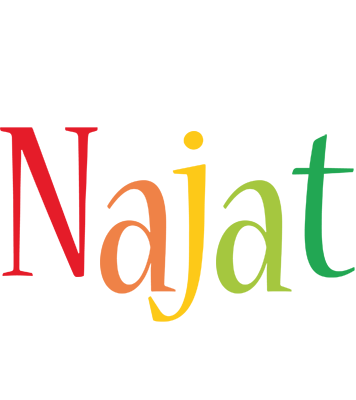 Najat birthday logo