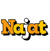 Najat cartoon logo