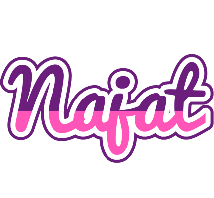 Najat cheerful logo
