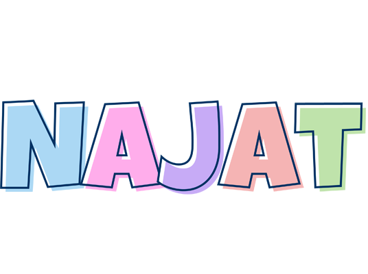 Najat pastel logo