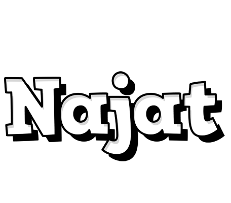 Najat snowing logo