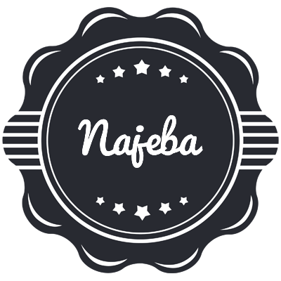 Najeba badge logo