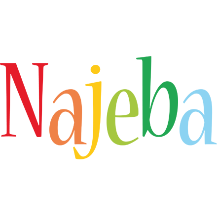 Najeba birthday logo
