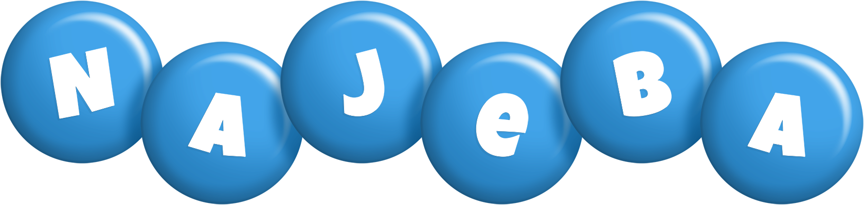 Najeba candy-blue logo
