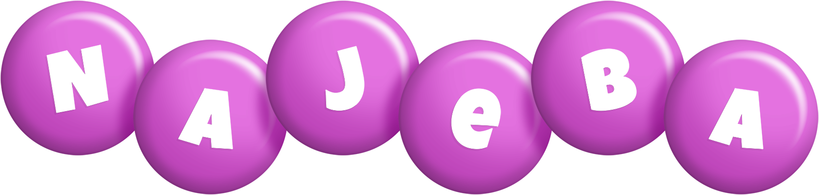 Najeba candy-purple logo