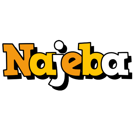 Najeba cartoon logo