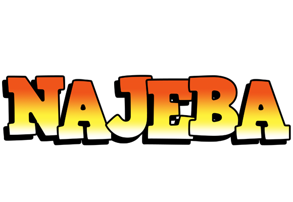 Najeba sunset logo