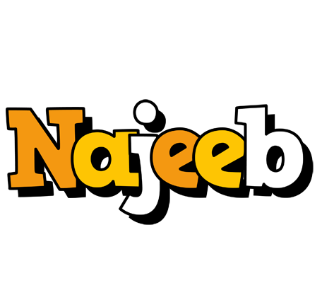 Najeeb cartoon logo