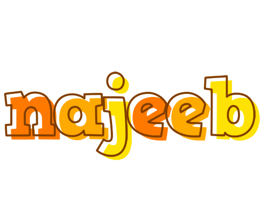 Najeeb desert logo