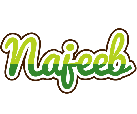 Najeeb golfing logo