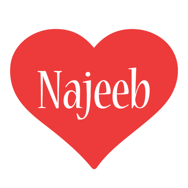 Najeeb love logo