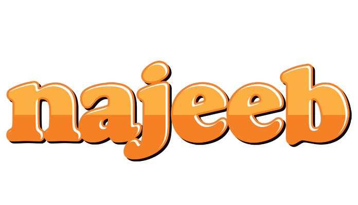 Najeeb orange logo