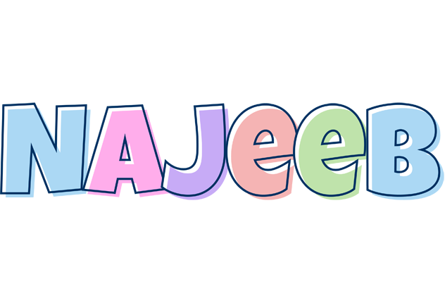 Najeeb pastel logo
