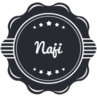 Naji badge logo