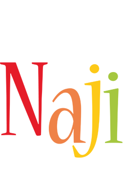 Naji birthday logo