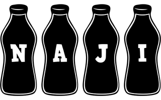 Naji bottle logo