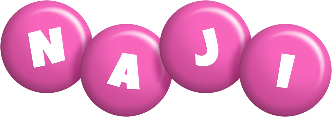 Naji candy-pink logo