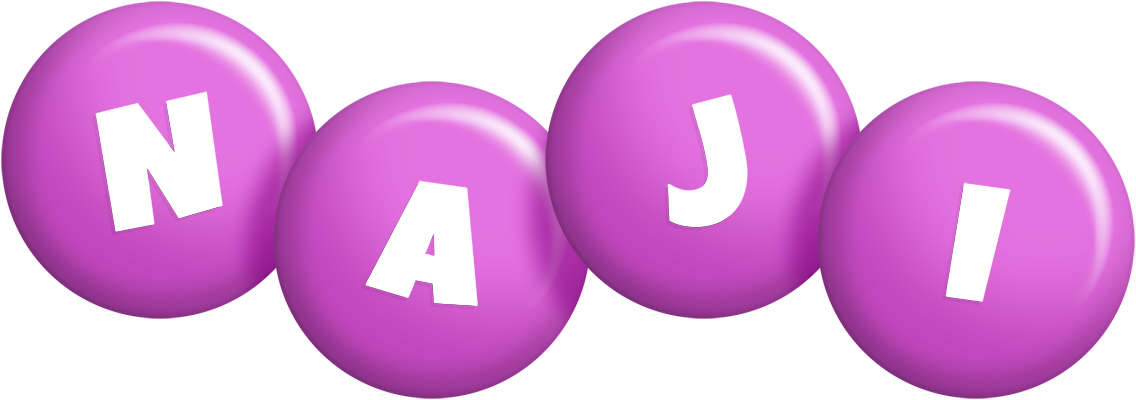 Naji candy-purple logo