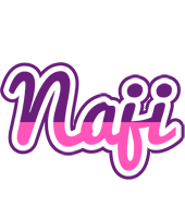 Naji cheerful logo