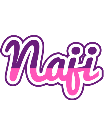 Naji cheerful logo