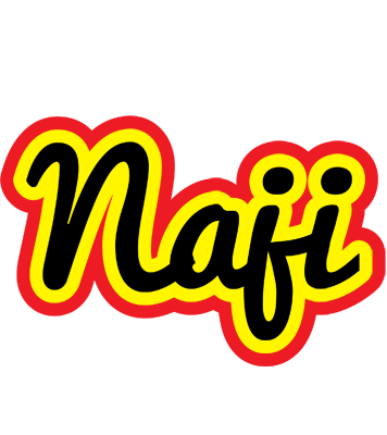 Naji flaming logo