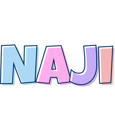 Naji pastel logo