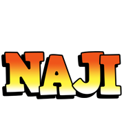 Naji sunset logo