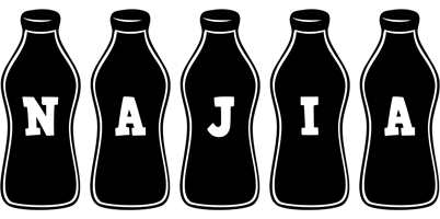 Najia bottle logo