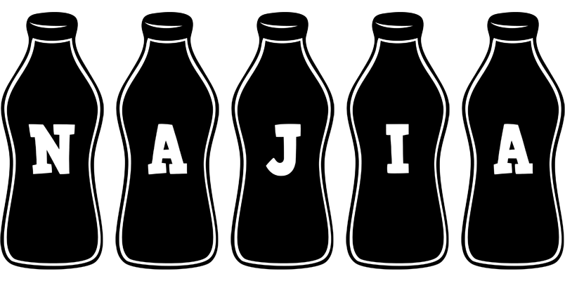 Najia bottle logo