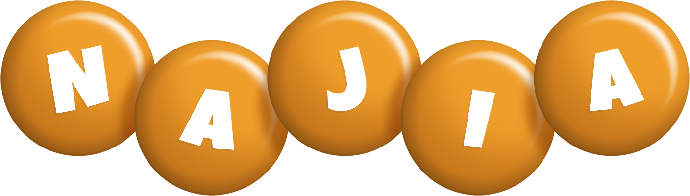 Najia candy-orange logo
