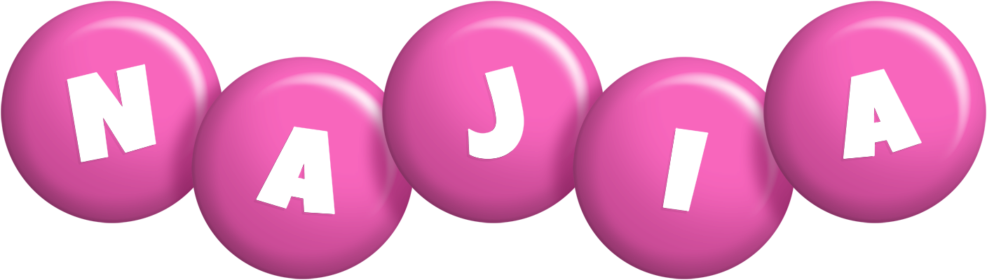 Najia candy-pink logo
