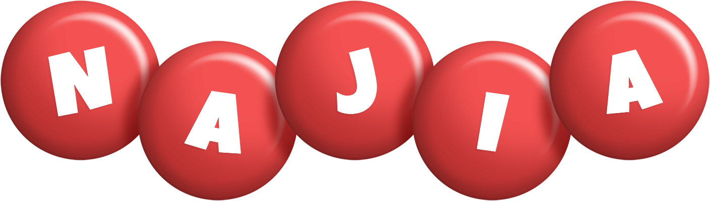 Najia candy-red logo
