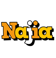 Najia cartoon logo