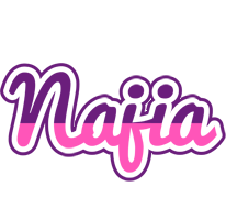 Najia cheerful logo