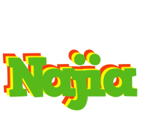 Najia crocodile logo