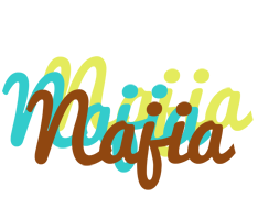 Najia cupcake logo